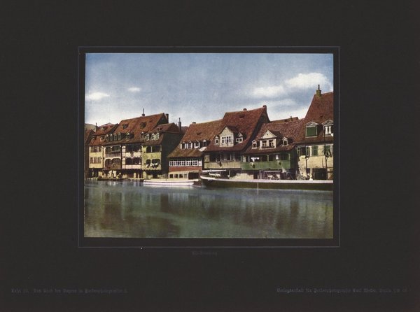 Alt-Bamberg, Bayern. Farbenphotographie von 1919.